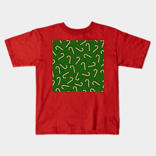 christmas candy canes Kids T-Shirt